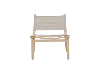 Millo Loungestol Natur/Grå