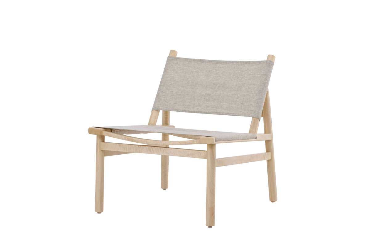 Millo Loungestol Natur/Grå