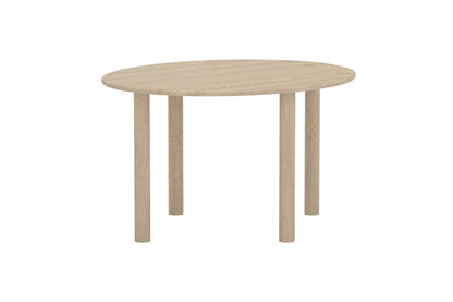 Hilo ovalt spisebord - 130 × 110 cm - natur - billede 2