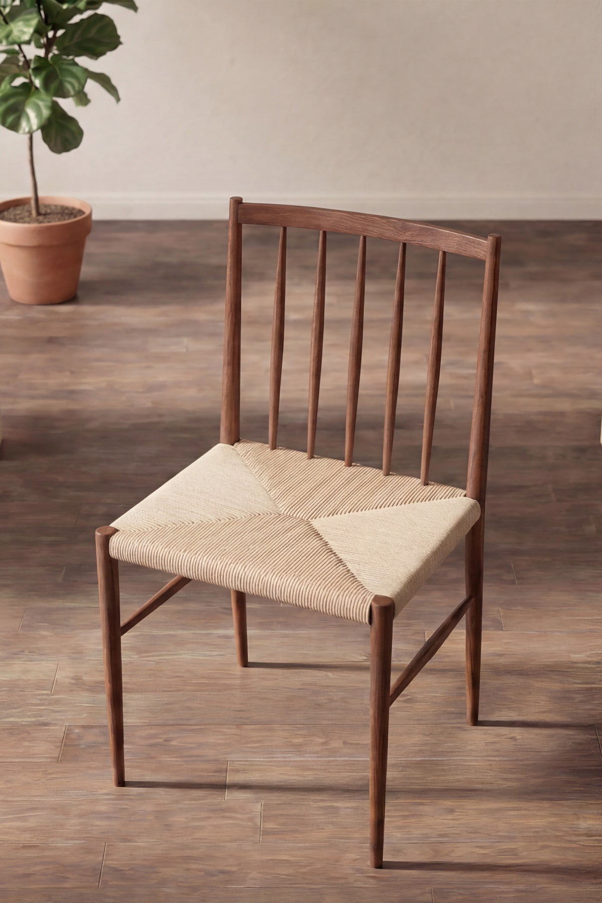 Enes spisebordsstole - mokka, beige - 2 stk. - billede 9