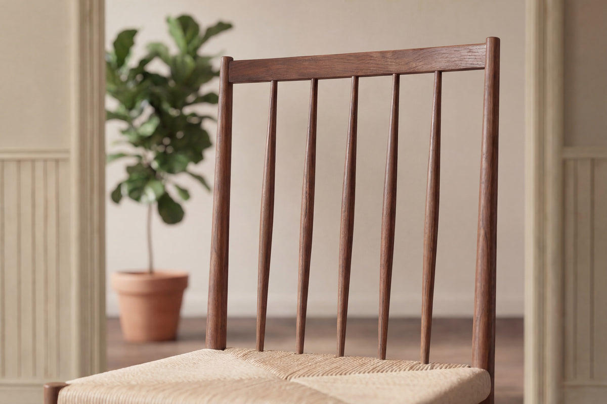 Enes spisebordsstole - mokka, beige - 2 stk. - billede 6