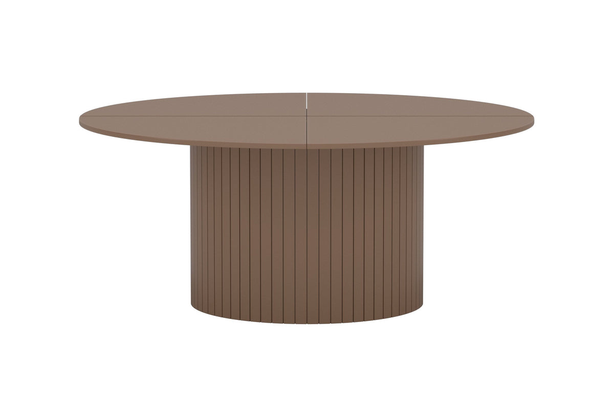 Härön rundt spisebord - Ø180 cm - brun - billede 1