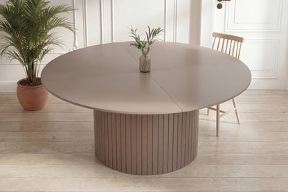 Härön rundt spisebord - Ø180 cm - brun - billede 4