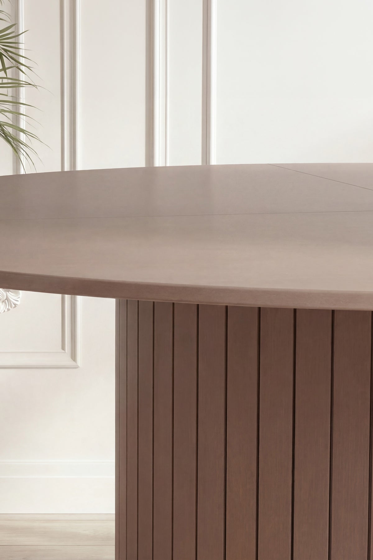 Härön rundt spisebord - Ø180 cm - brun - billede 9