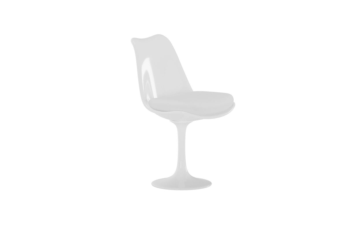 Hamden spisebordsstole - hvid - 2 stk. - billede 2