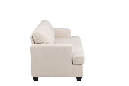 Sani 3-personers sofa - sort, beige - billede 10