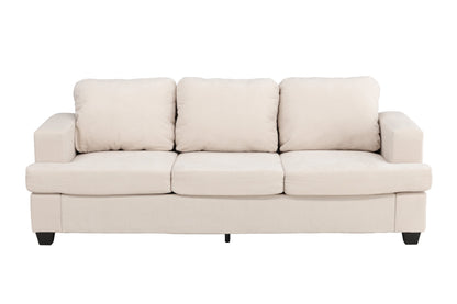 Sani 3-personers sofa - sort, beige - billede 1