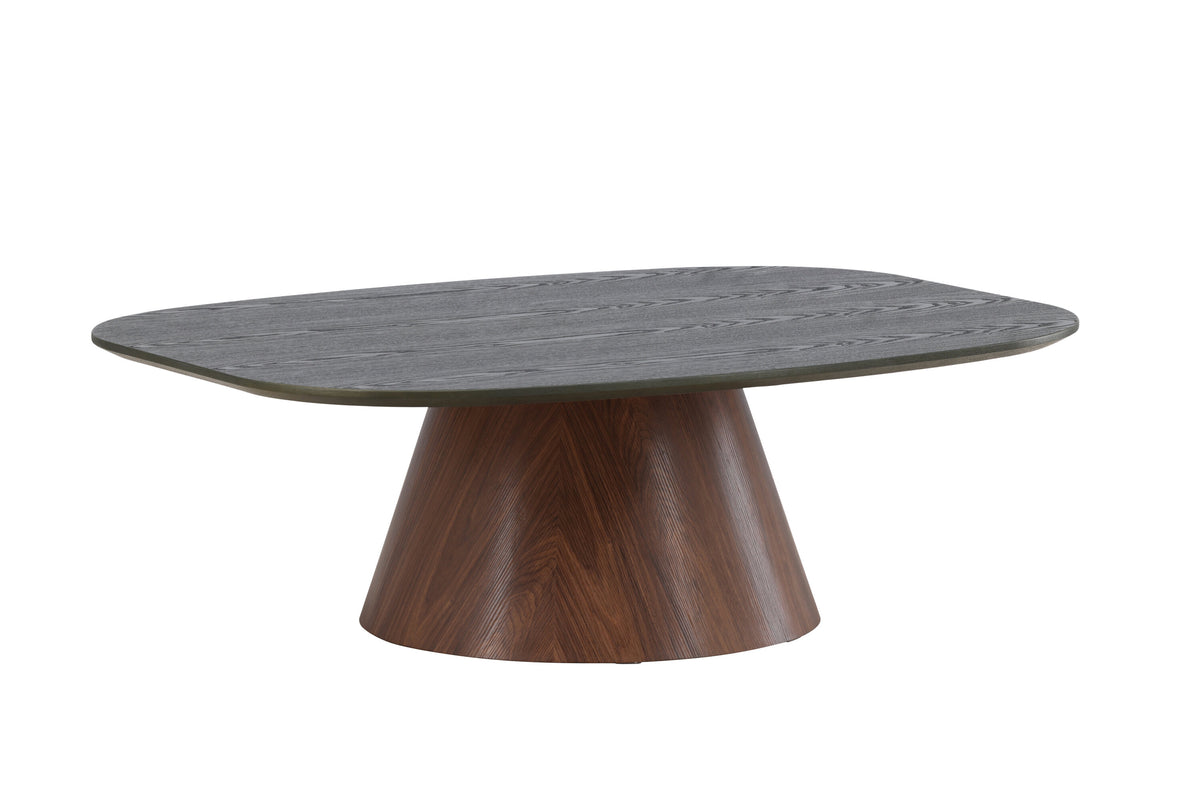 Lanzo sofabord - 120 × 92,5 cm - mørkegrøn, mokka - billede 12