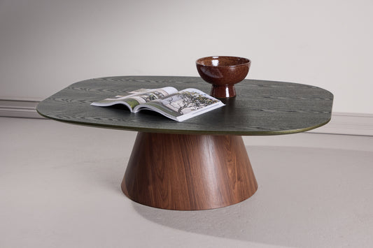 Lanzo Sofabord 120 x 92,5 Grøn/Brun