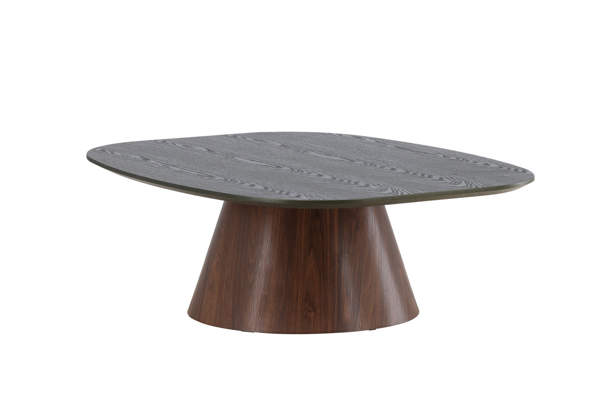 Lanzo sofabord - 120 × 92,5 cm - mørkegrøn, mokka - billede 3