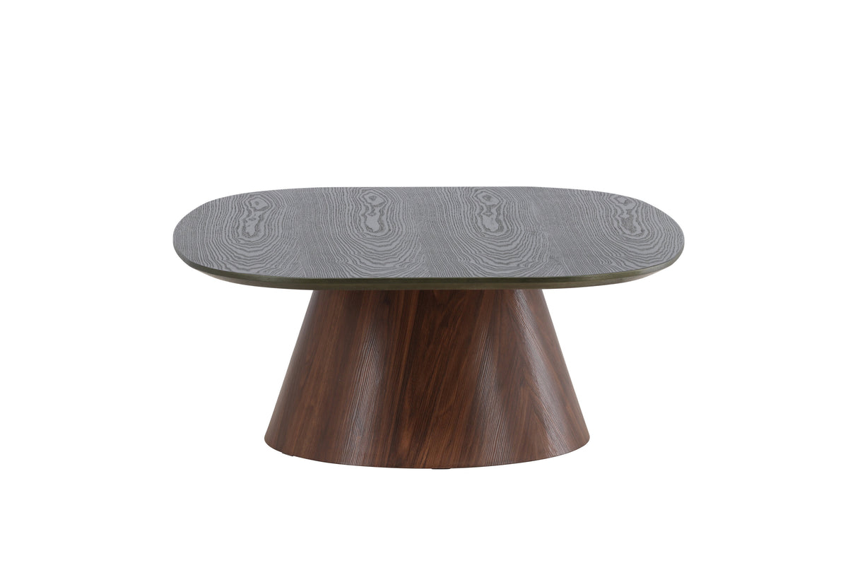 Lanzo sofabord - 120 × 92,5 cm - mørkegrøn, mokka - billede 4
