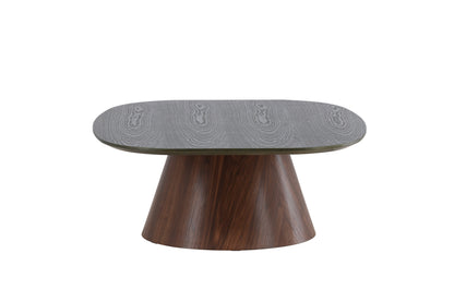 Lanzo sofabord - 120 × 92,5 cm - mørkegrøn, mokka - billede 4