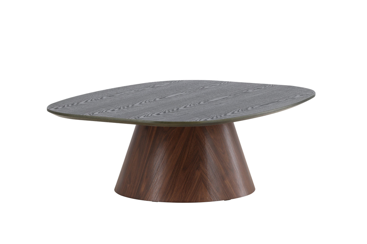 Lanzo sofabord - 120 × 92,5 cm - mørkegrøn, mokka - billede 5