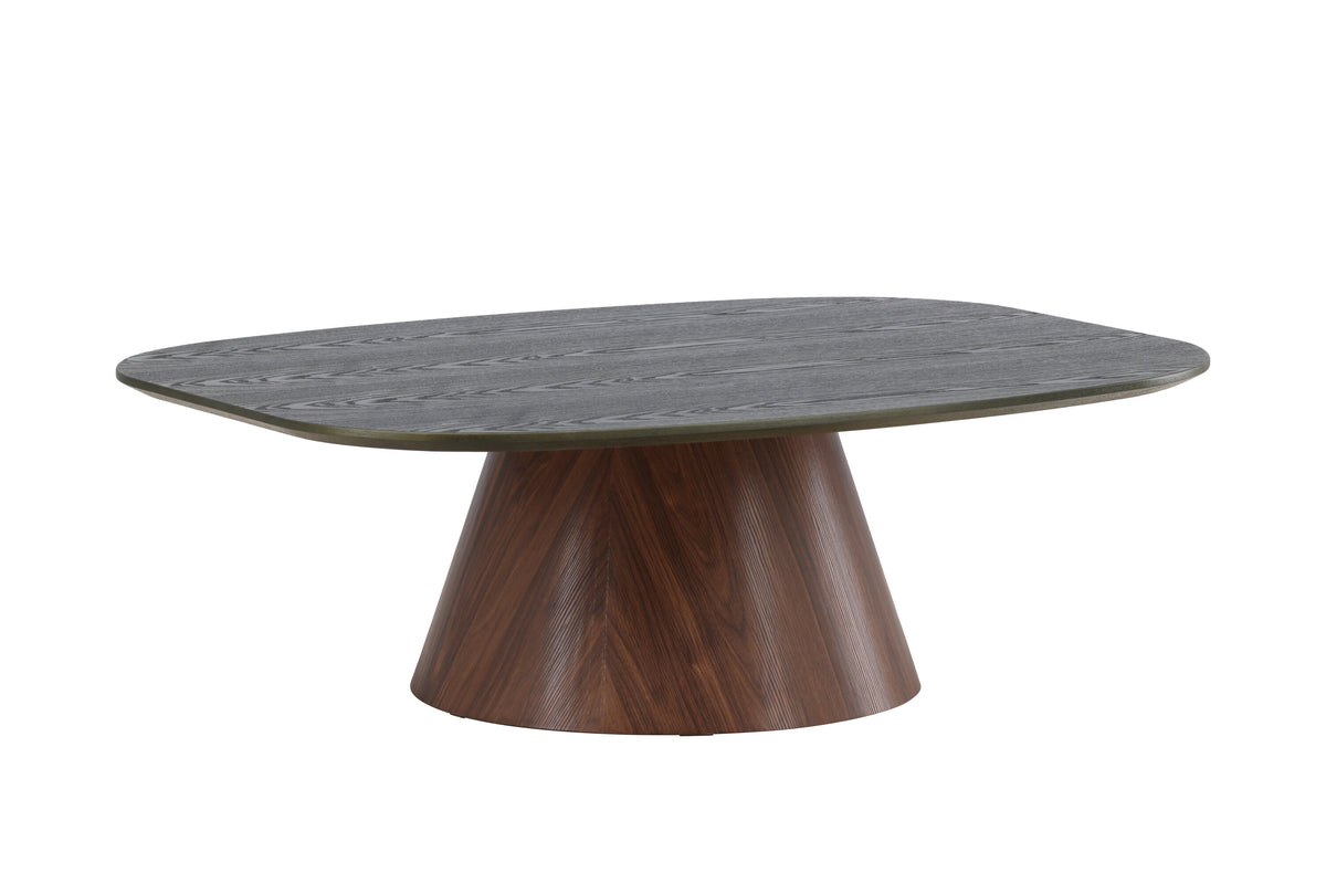 Lanzo sofabord - 120 × 92,5 cm - mørkegrøn, mokka - billede 6