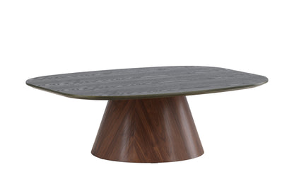 Lanzo sofabord - 120 × 92,5 cm - mørkegrøn, mokka - billede 6