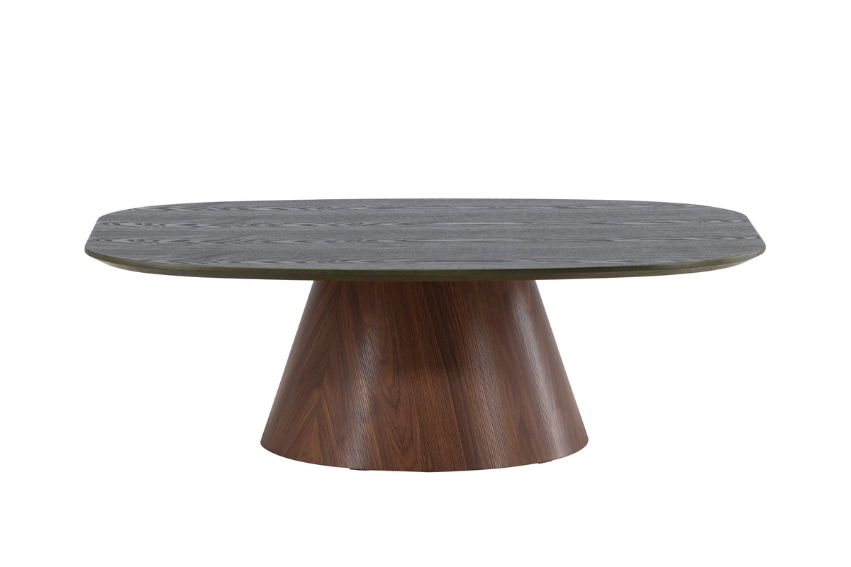 Lanzo sofabord - 120 × 92,5 cm - mørkegrøn, mokka - billede 7