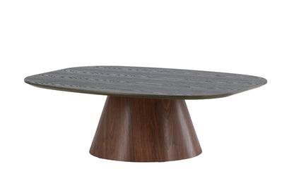 Lanzo sofabord - 120 × 92,5 cm - mørkegrøn, mokka - billede 8