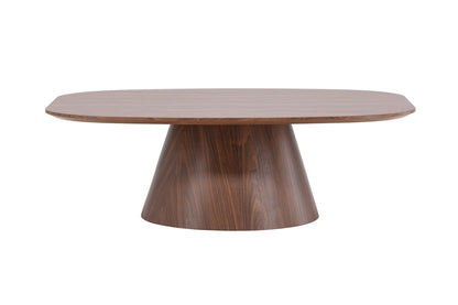 Lanzo sofabord - 120 × 92,5 cm - mokka - billede 1