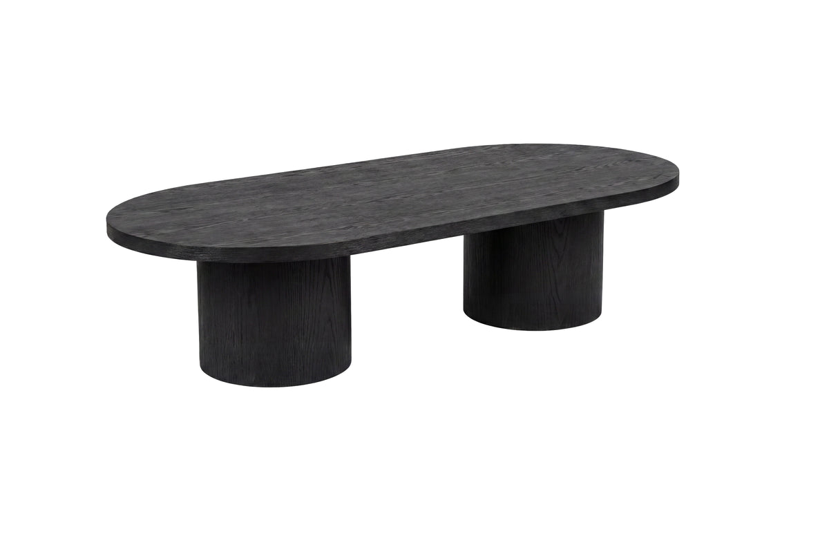 Narvik sofabord - 120 × 60 cm - sort - billede 2