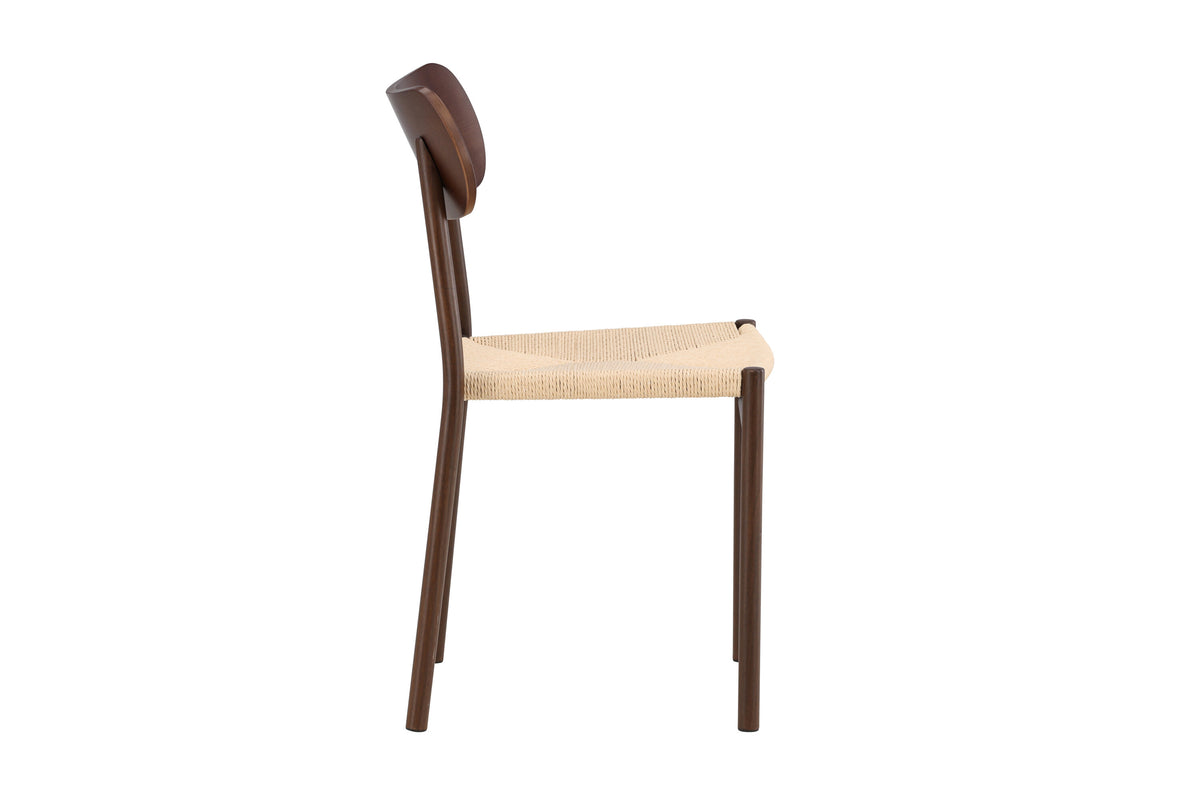 Polly spisebordsstol - beige, mokka - billede 10