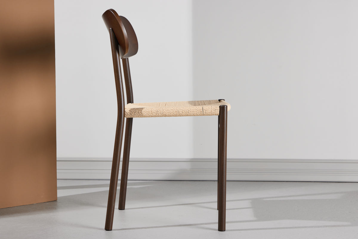 Polly Spisebordsstol 2 stk Mokka