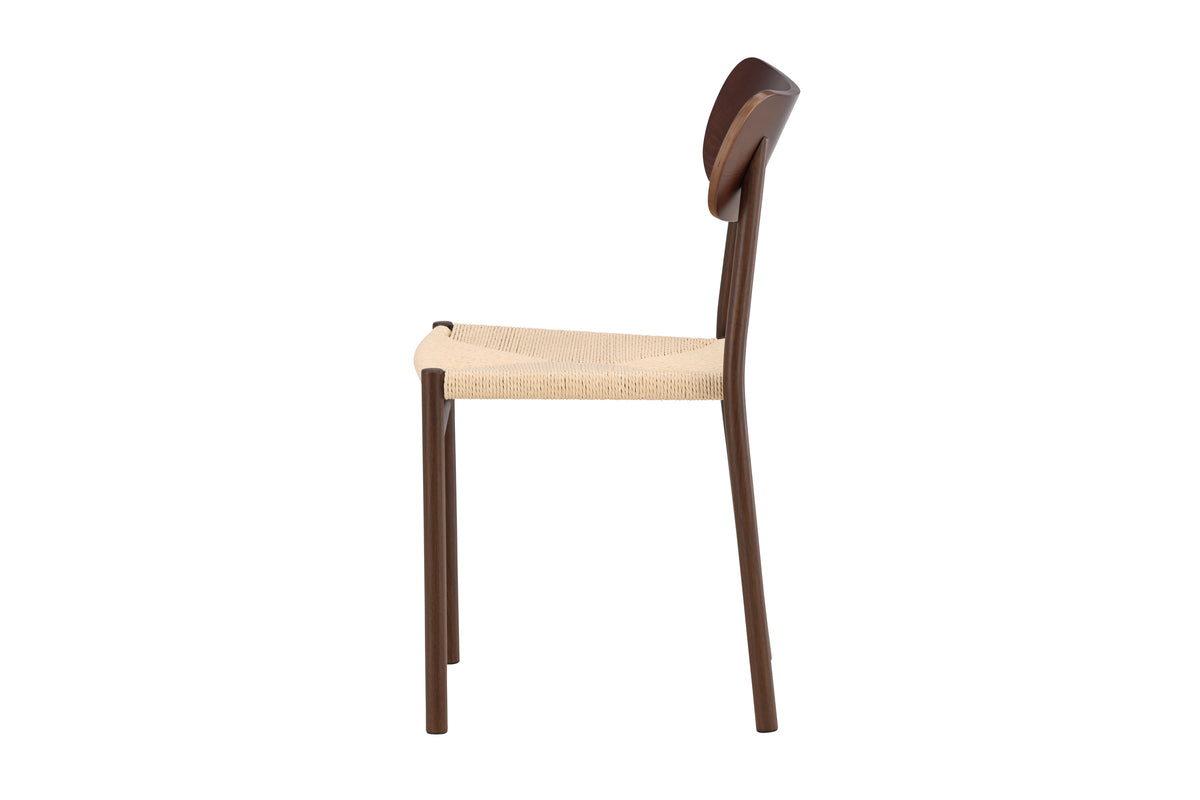 Polly Spisebordsstol 2 stk Mokka