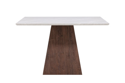 Cael spisebord - 120 × 120 cm - lysegrå, mokka - billede 10