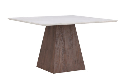 Cael spisebord - 120 × 120 cm - lysegrå, mokka - billede 12