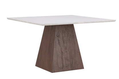 Cael spisebord - 120 × 120 cm - lysegrå, mokka - billede 6