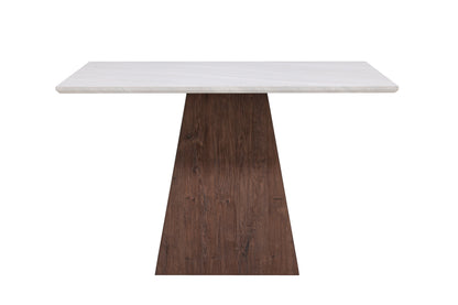 Cael spisebord - 120 × 120 cm - lysegrå, mokka - billede 7