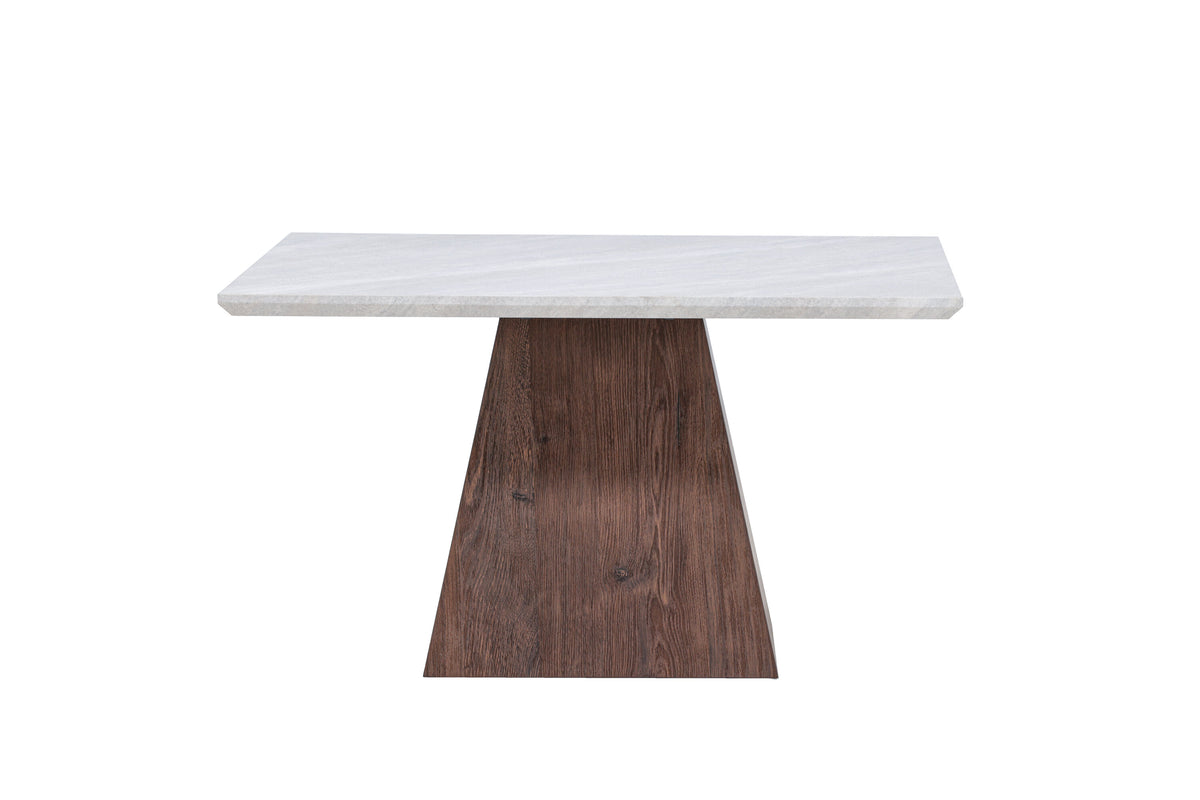 Cael sofabord - 80 × 80 cm - mokka, lysegrå - billede 10