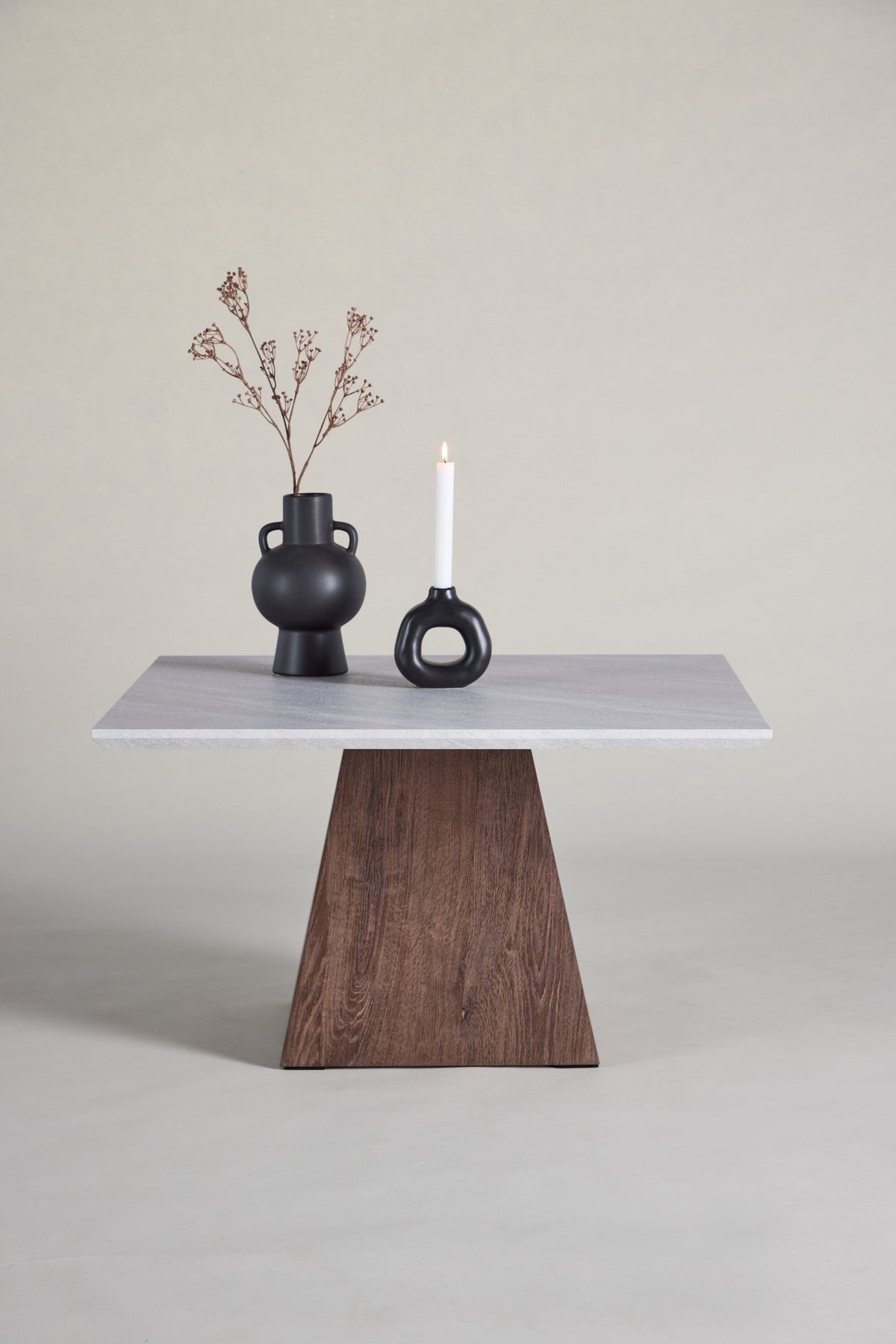 Cael sofabord - 80 × 80 cm - mokka, lysegrå - billede 18