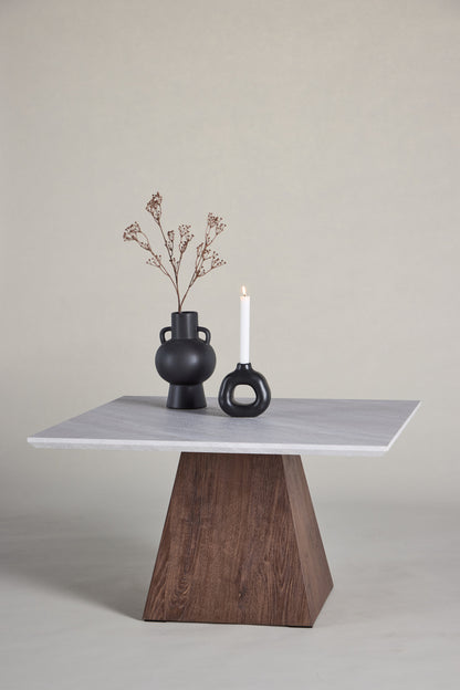 Cael sofabord - 80 × 80 cm - mokka, lysegrå - billede 19