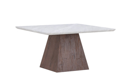 Cael sofabord - 80 × 80 cm - mokka, lysegrå - billede 3