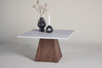 Cael sofabord - 80 × 80 cm - mokka, lysegrå - billede 14
