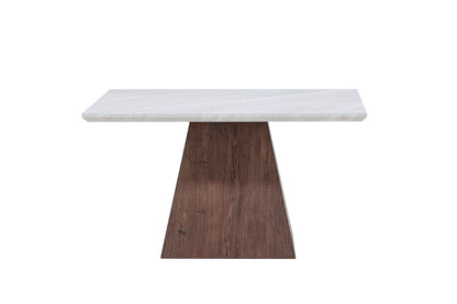 Cael sofabord - 80 × 80 cm - mokka, lysegrå - billede 4