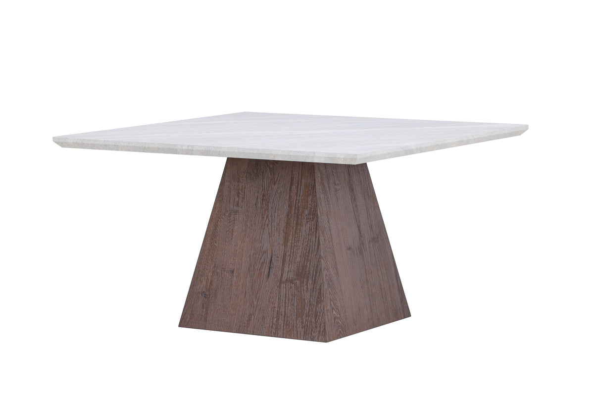 Cael sofabord - 80 × 80 cm - mokka, lysegrå - billede 5