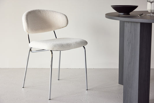 Chico Spisebordsstol 2 stk Hvid