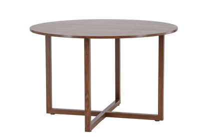 Durango rundt spisebord - Ø120 cm - valnøddefarvet - billede 9