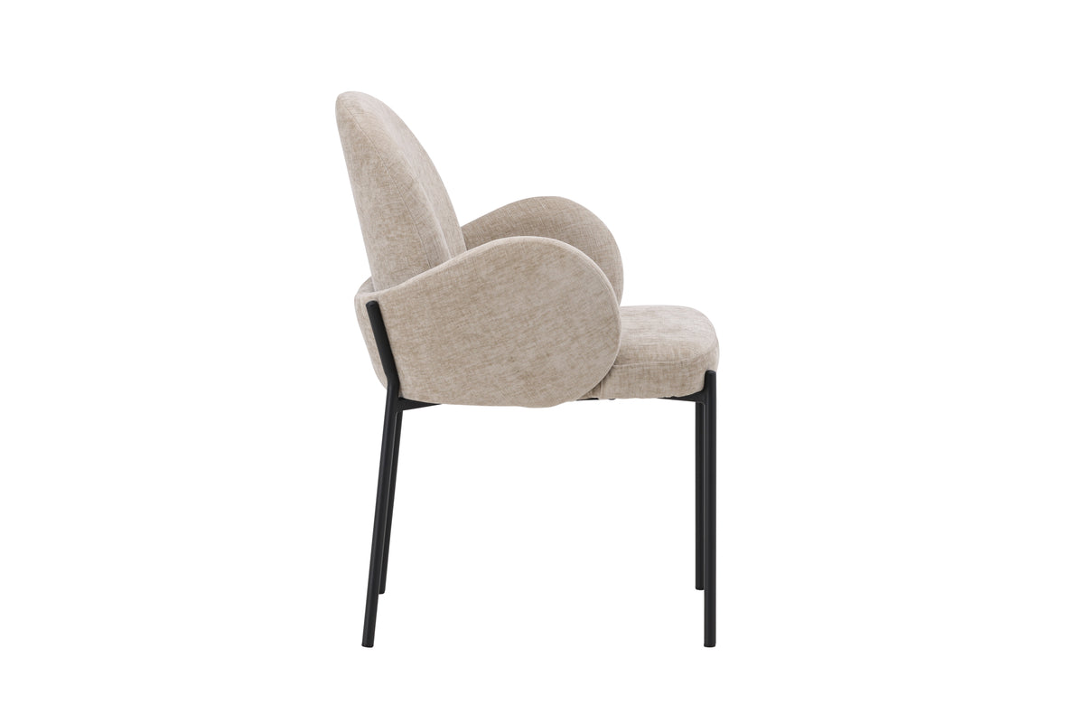 Blom Spisebordsstol 2 stk Beige