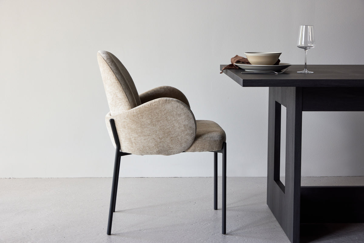 Blom Spisebordsstol 2 stk Beige