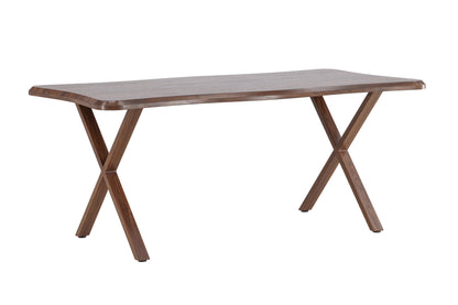 Fiona spisebord - 180 × 90 cm - valnøddefarvet - billede 12