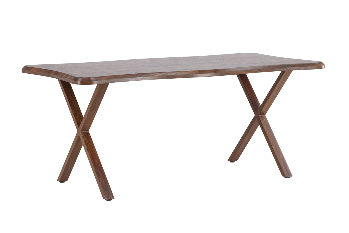 Fiona spisebord - 180 × 90 cm - valnøddefarvet - billede 6