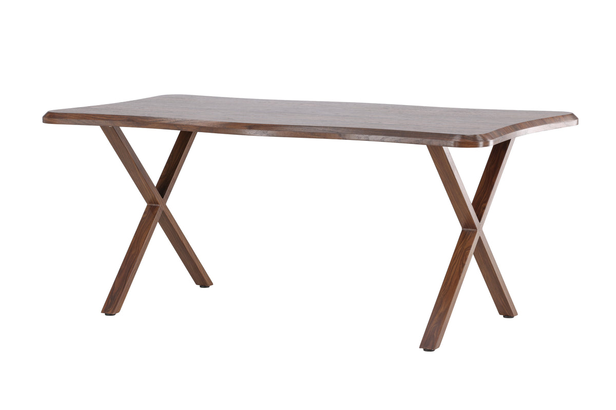 Fiona spisebord - 180 × 90 cm - valnøddefarvet - billede 8