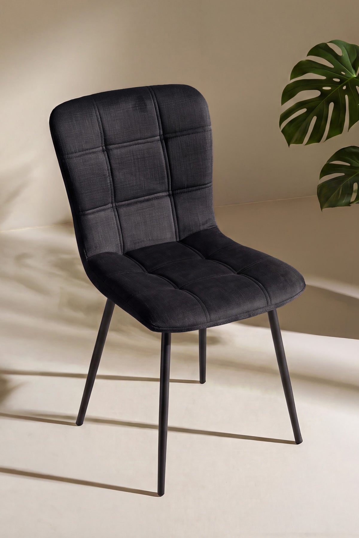 Punsch spisebordsstole - sort - 2 stk. - billede 12