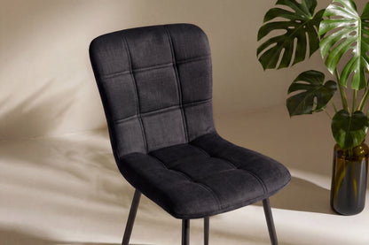 Punsch spisebordsstole - sort - 2 stk. - billede 7