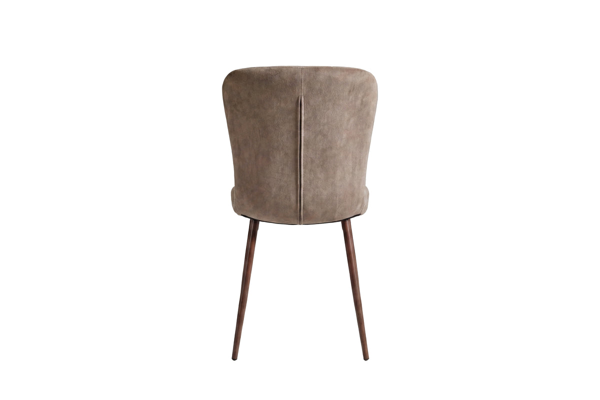 Punsch spisebordsstole - brun, natur - 2 stk. - billede 4
