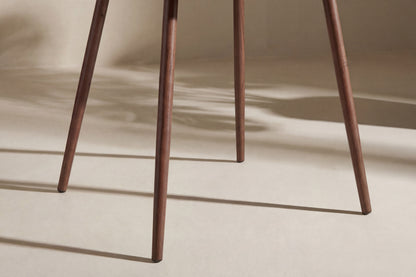 Punsch spisebordsstole - brun, natur - 2 stk. - billede 8