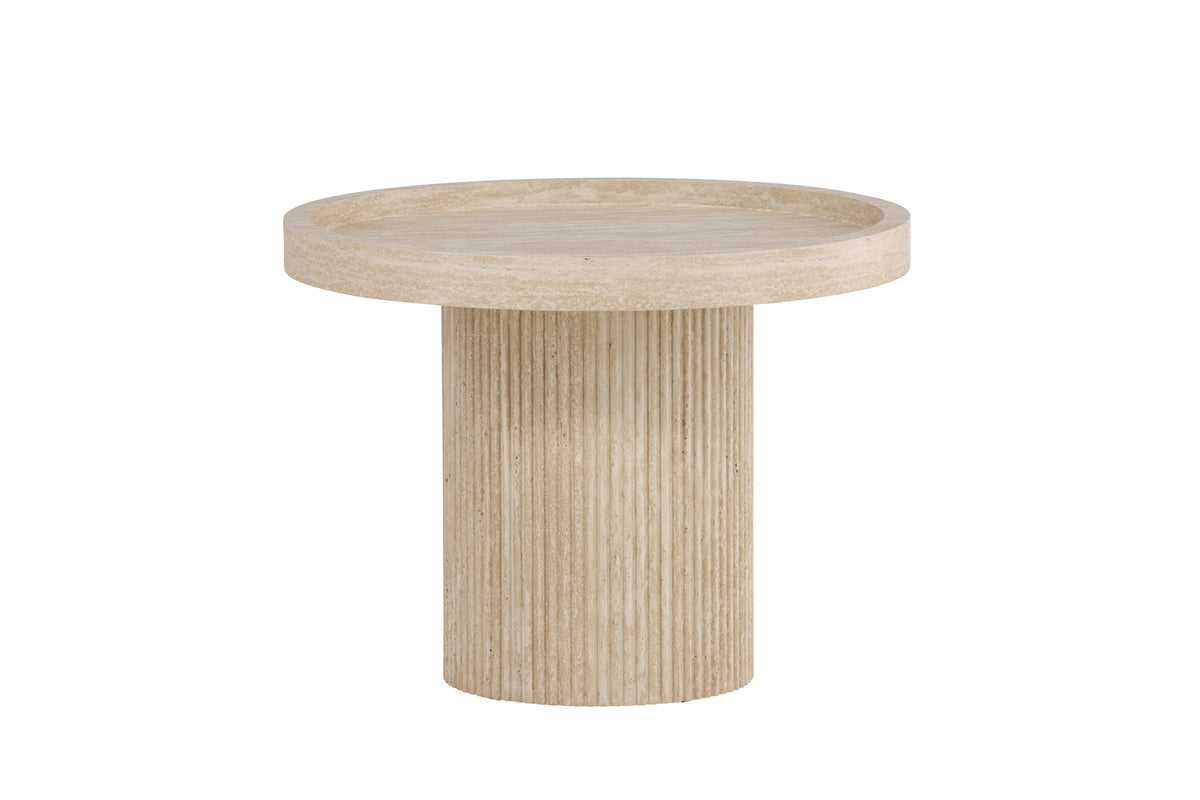 Krille sidebord - Ø60 cm - beige - billede 10