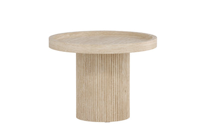 Krille sidebord - Ø60 cm - beige - billede 2